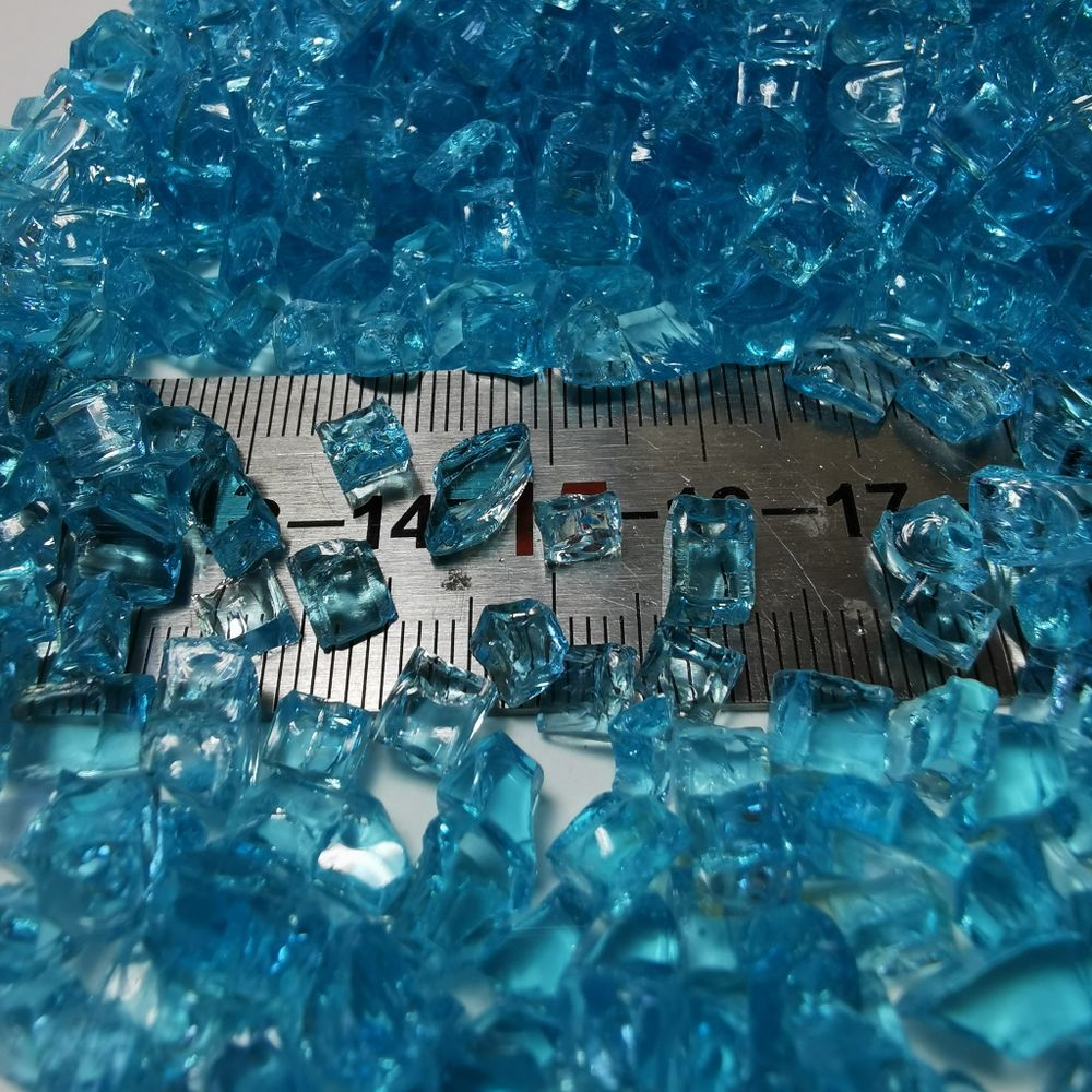 Стеклянная крошка Небесная фракция 4