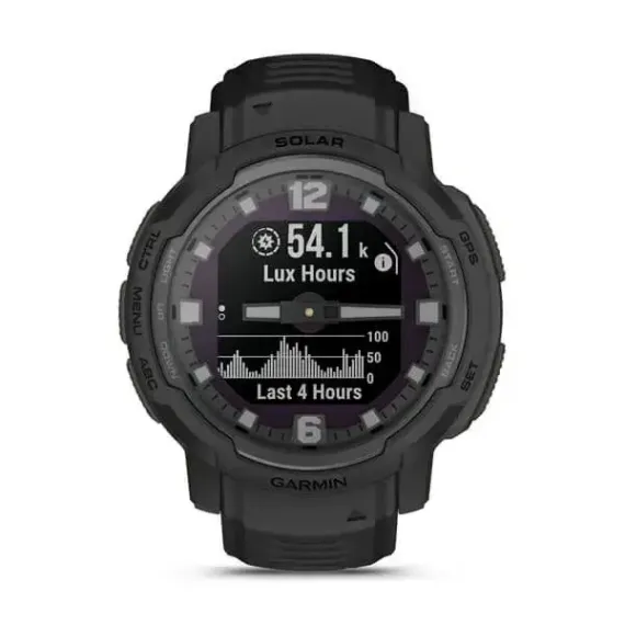 Garmin Instinct Crossover Solar - Tactical Edition, черный