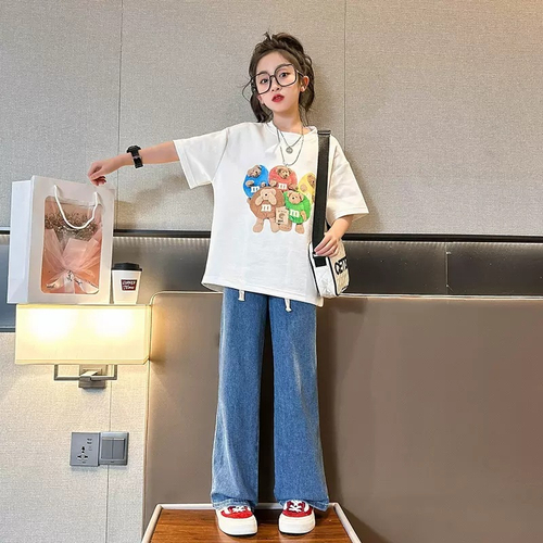 Футболка для ребенка "M&M", белая