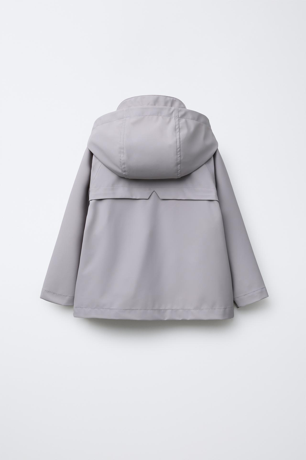 ZARA ЛЕГКИЙ ДОЖДЕВИК WATER REPELLENT, СЕРОВАТЫЙ
