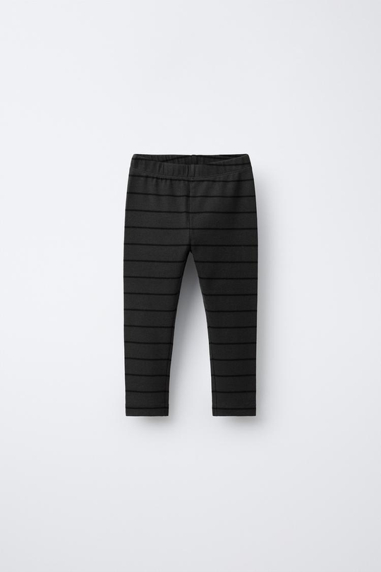 ZARA ЛЕГИНСЫ В ПОЛОСКУ, СЕРЫЙ/СИНИЙ