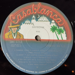 Винтажная виниловая пластинка LP Kiss Destroyer (Japan 1976) (Obi) Casablanca SWX-6268