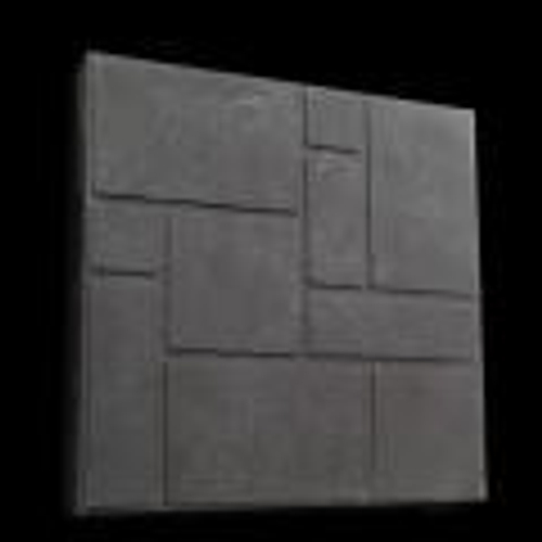 Плитка полимерпесчаная серая 450*450*30 (5 шт/м2)