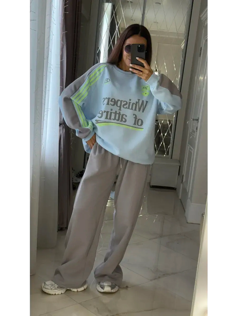 Костюм ATTIRE спортивная двойка свитшот и брюки