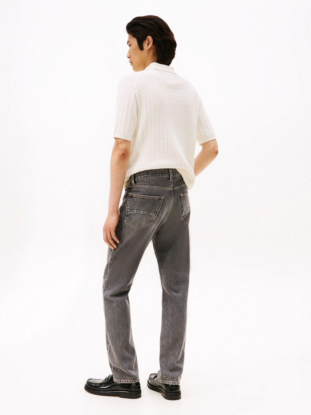 Джинсы Tommy Hilfiger Grey Wash Regular Fit Jean Arcade Grey