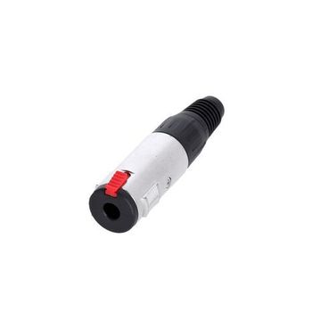 Adam Hall K4CJF3 - разъем TRS (jack) stereo 6.3 mm (F), с замком