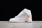 Кроссовки Off-White x Nike Air Jordan 1 "White"