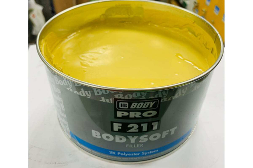 Шпатлевка полиэфирная + отвердитель 20г BodySoft (1кг)