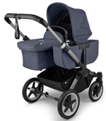 Коляска Bugaboo Donkey 5 Mono Complete 2 в 1 Graphite/Stormy Blue-Stormy Blue