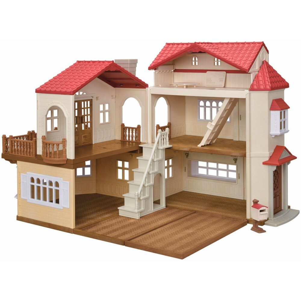 Sylvanian Families - Городской дом с потайной комнатой на чердаке 5708 / артикул   5708  / GTIN 5054131057087
