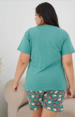 Пижама х/б шорты+футболка УшФ0004