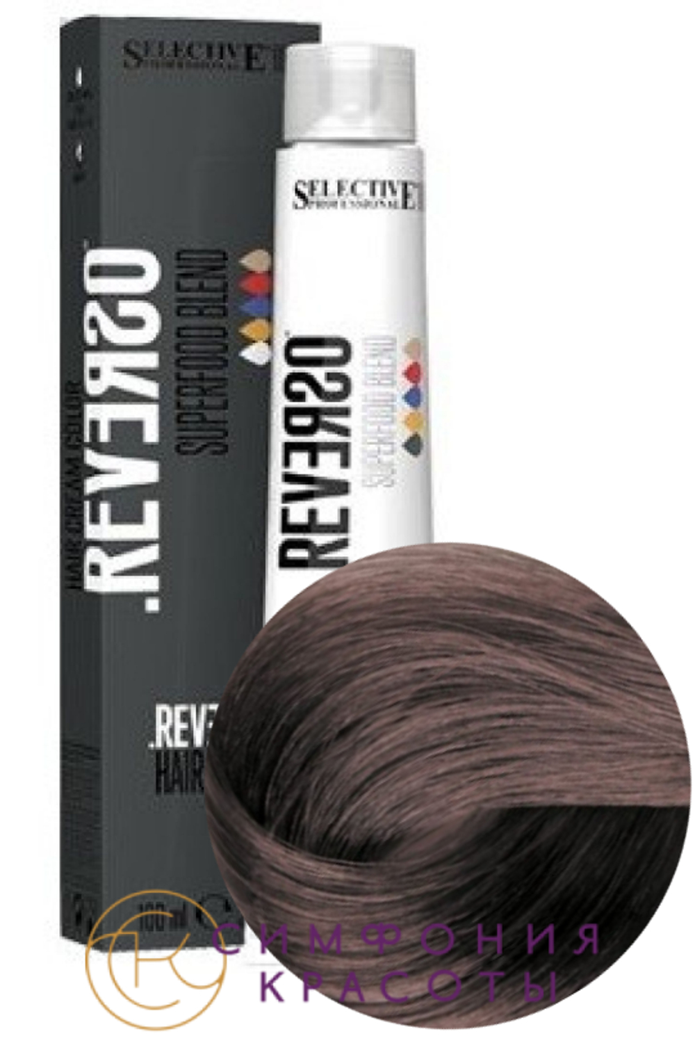 4.51 "Reverso Hair Color"Каштановый "Темный шоколад" 100 мл