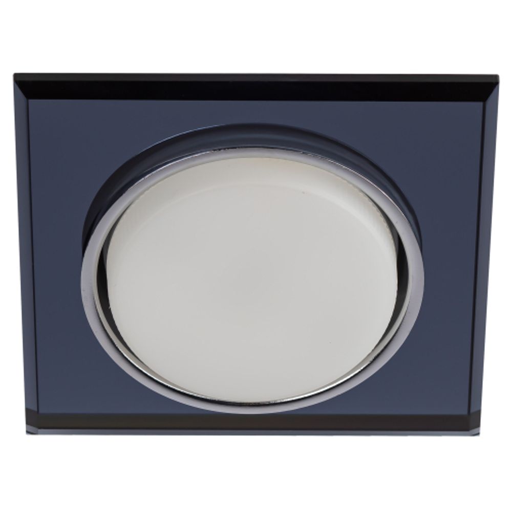 Встраиваемый светильник со светодиодной подсветкой ЭРА DK LD50 BK GX53 черный