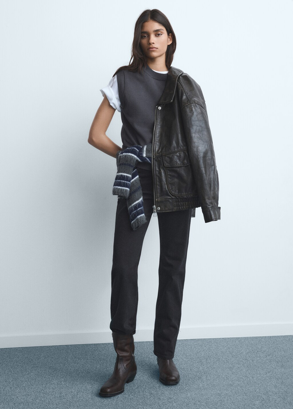 Прямые джинсы Matilda с высокой посадкой