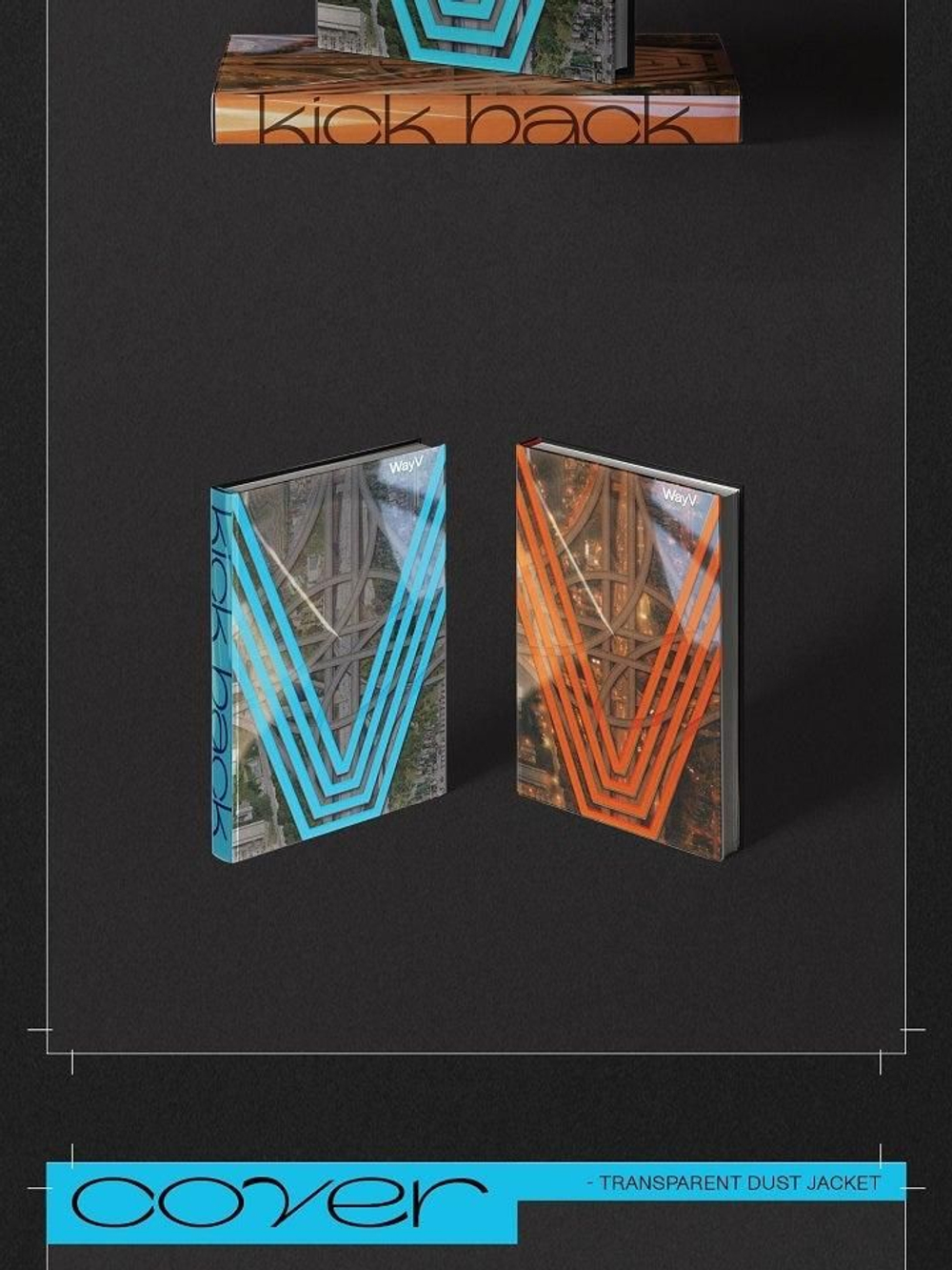 Альбом WAYV - KICK BACK 3rd Mini Album 2 Version SET