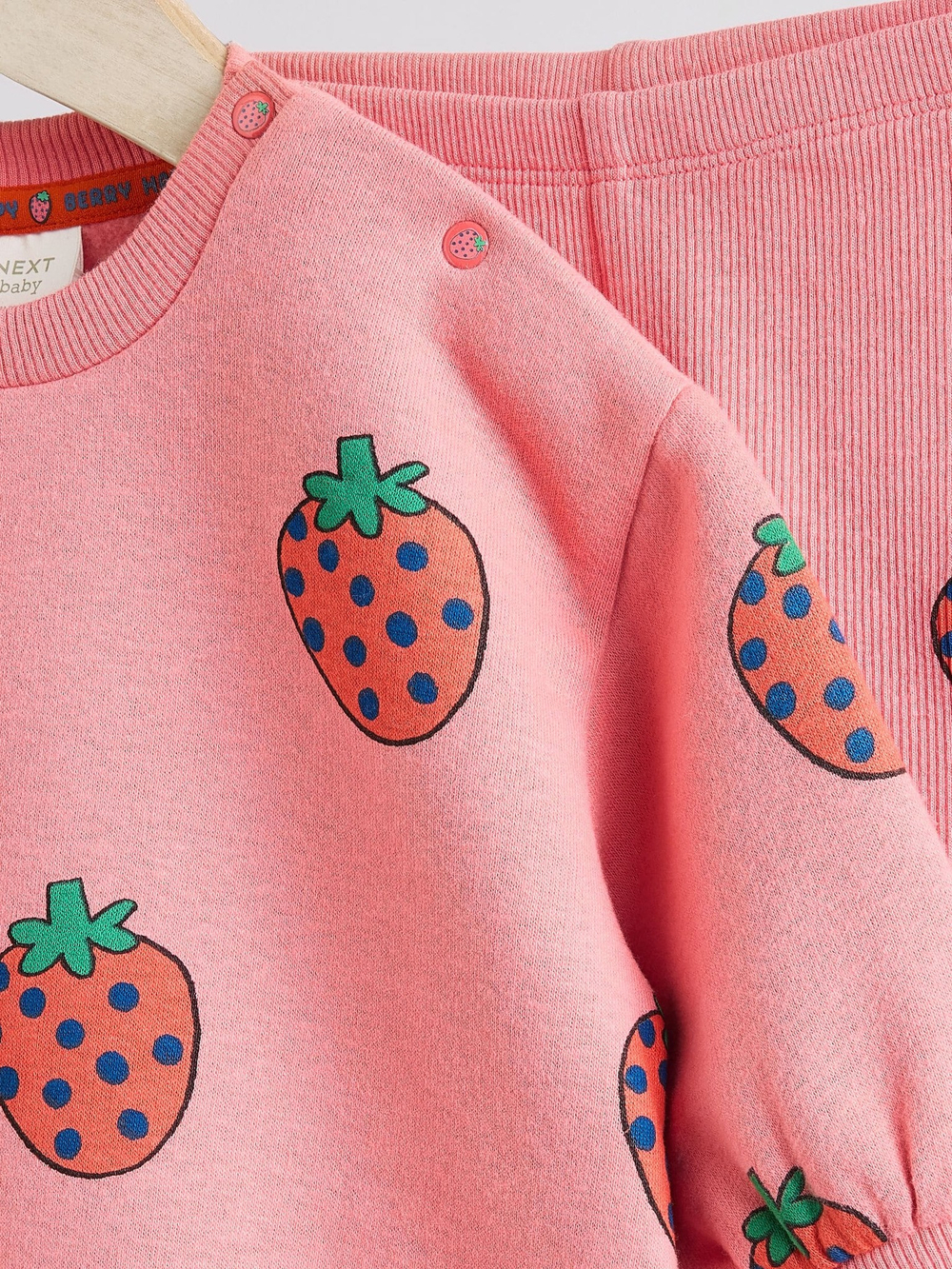 Толстовка и легинсы в комплекте для малышей Next E66-476, Темно-розовый