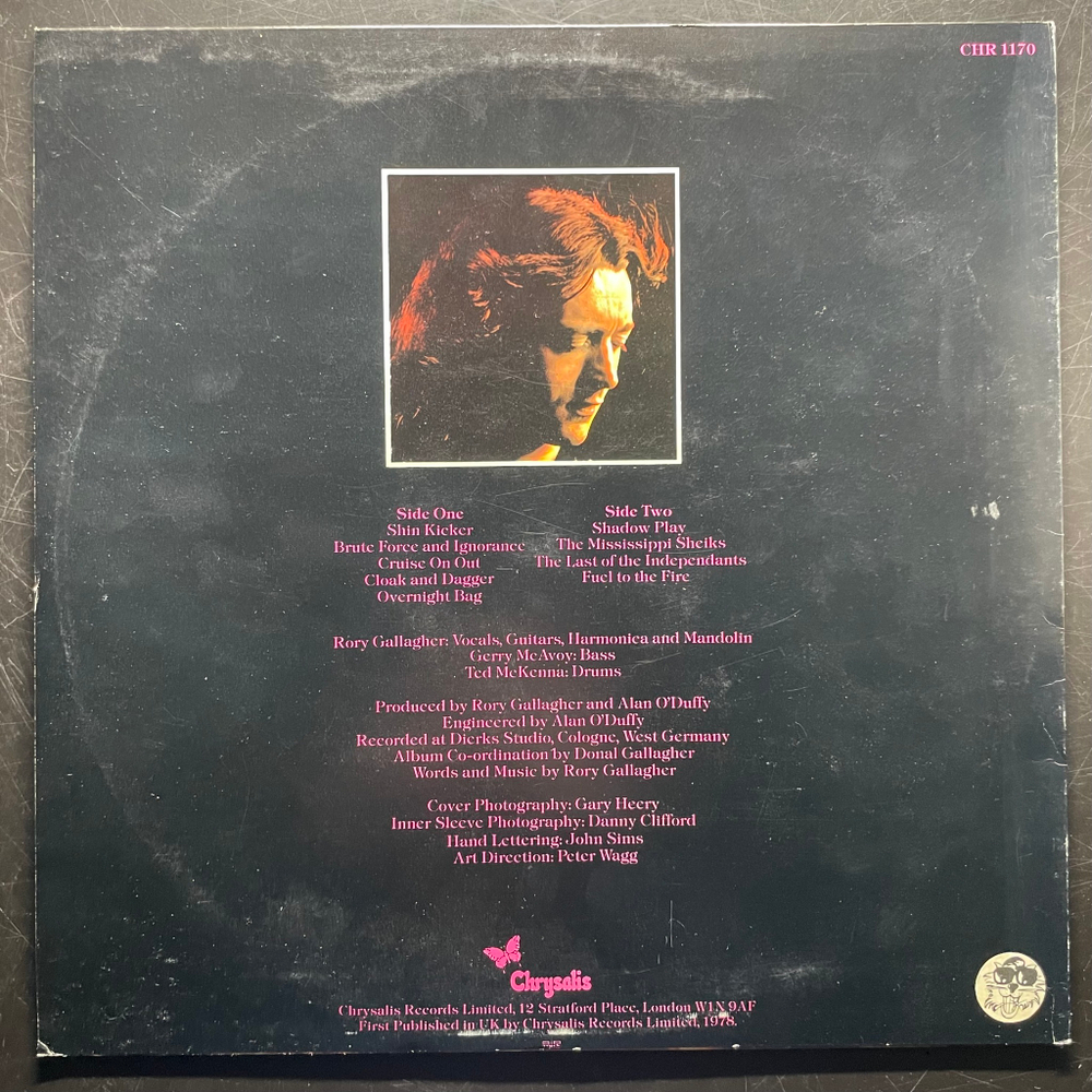 Rory Gallagher ‎– Photo-Finish (Швеция 1978г.)