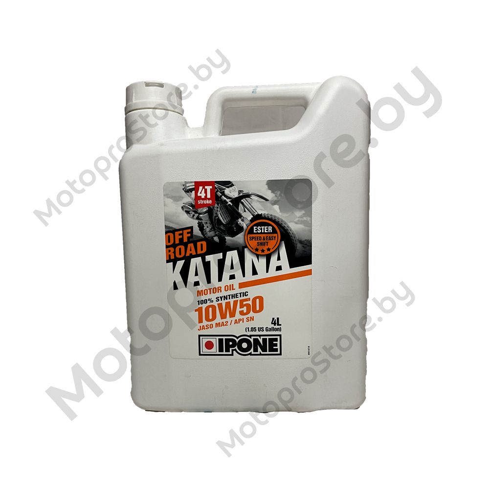 Моторное масло IPONE Katana Off Road 10W50 4 л.