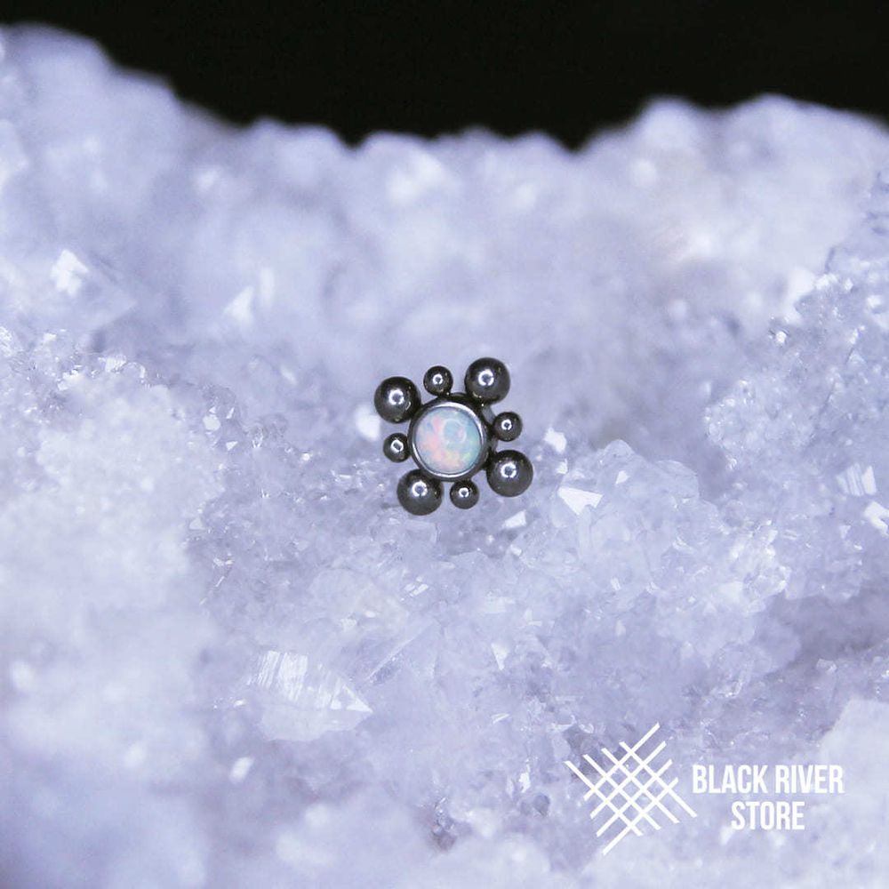 Bead Rhombic Star IG Opal #17