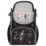 Ранец GRIZZLY анатомическая спинка, с мешком для обуви, для мальчиков, "SPACEMAN RACE", 33х25х13 см, RAm-585-4/1