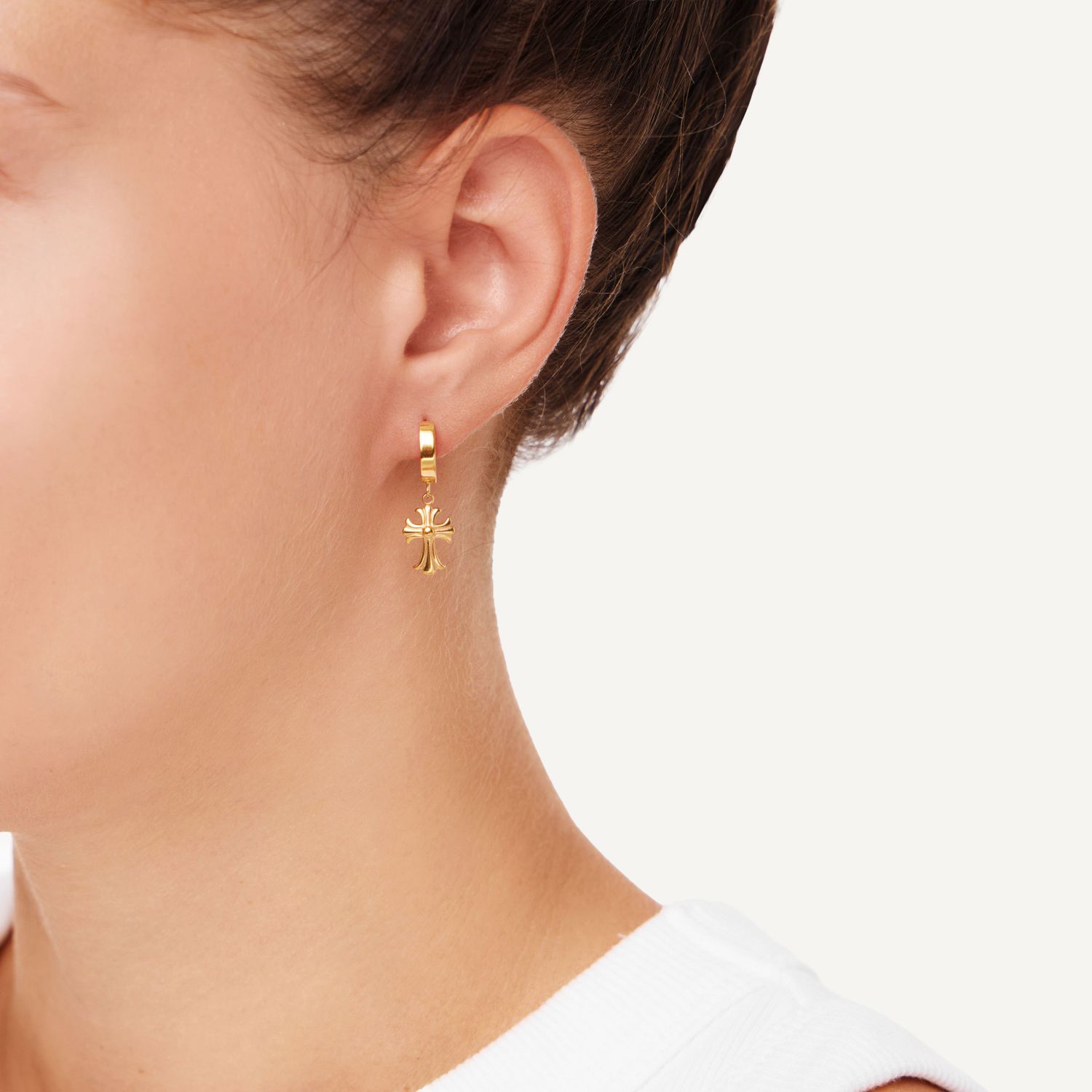 Серьги Noble Cross Earrings