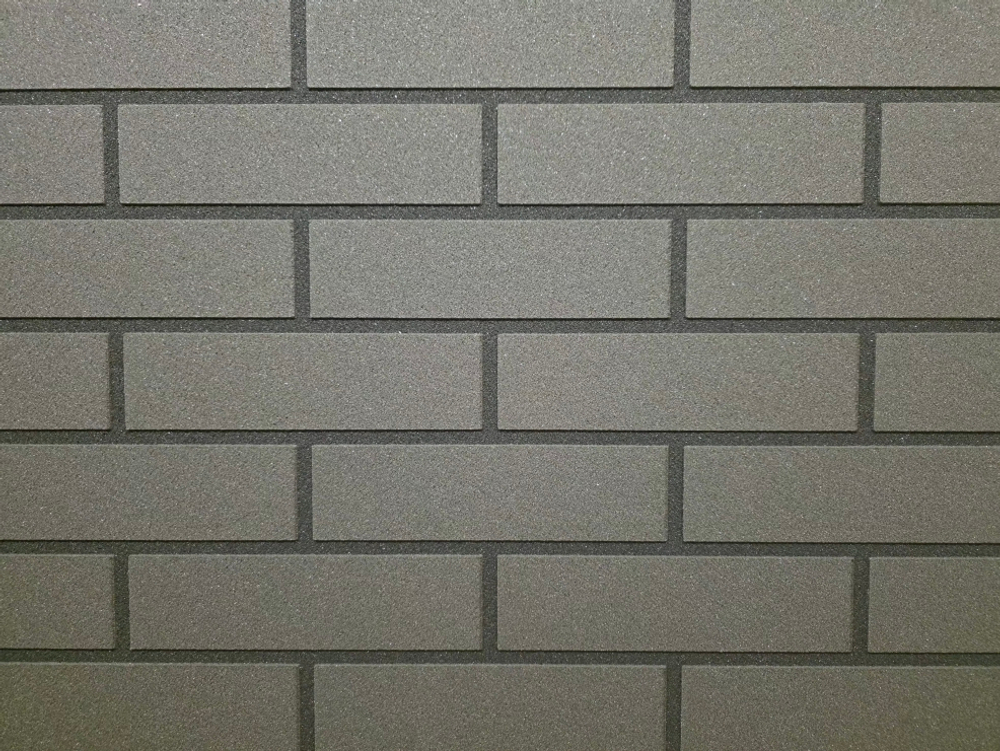 Термопанель фасадная под кирпич Графит