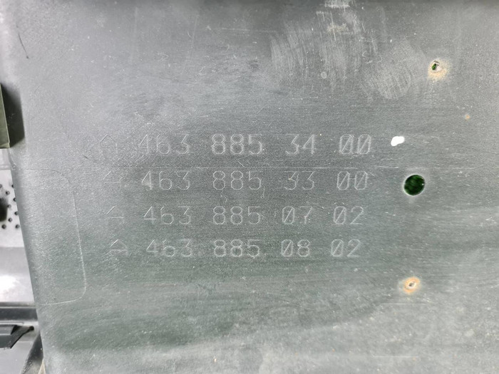 Бампер задний Mercedes G W463 (2018-н.в.)