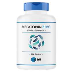 SNT Melatonin 5 mg 180 tablets, Мелатонин