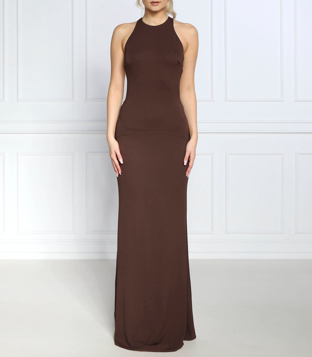 платье Elisabetta Franchi - коричневый(AB36332E2)