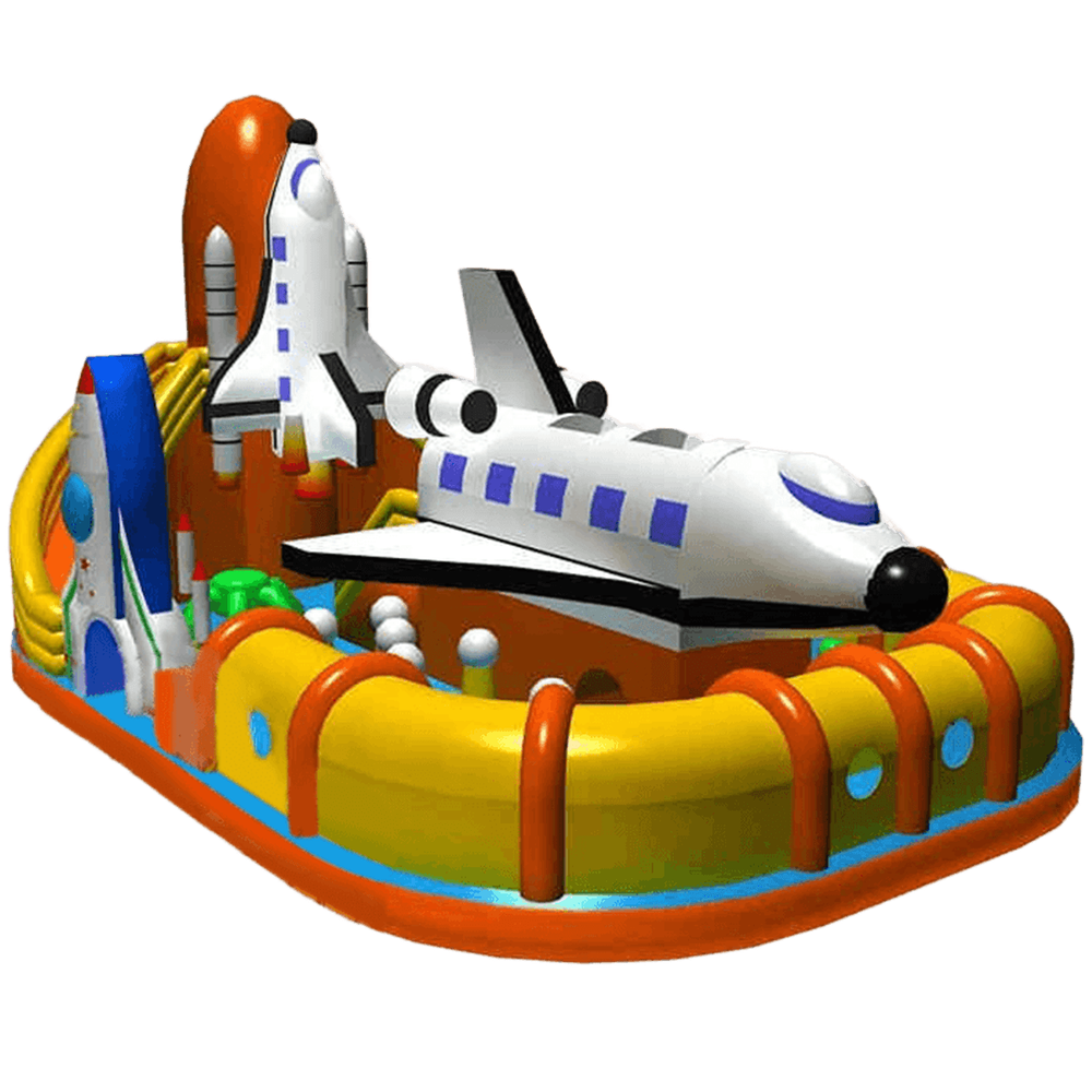 Коммерческий надувной батут "Ракета 2"