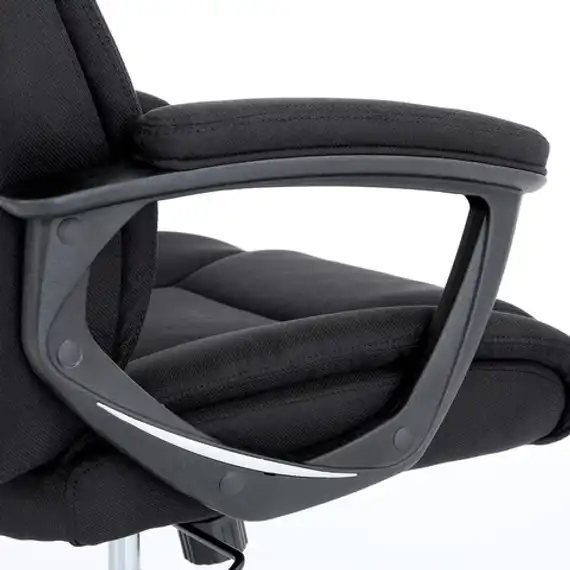 Кресло BRABIX PREMIUM "Adagio EX-551", ткань, пятилучие металл, черное, 532938