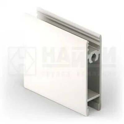 Горизонтальный профиль для подвесной системы 5400 мм Белый глянец