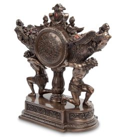 Veronese WS-618 Часы «Чаша урожая на плечах атлантов»