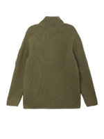 Свитер Вязаный (Half-zip) Knitwear Polo Collar In Full Rib