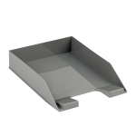 Лоток для бумаг горизонтальный серый "Фаворит" (Стамм)