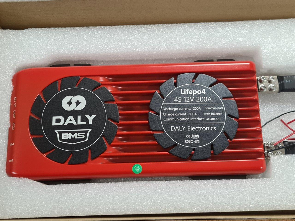 Плата контроля BMS LiFePo4 4S 12V 200A Car starting