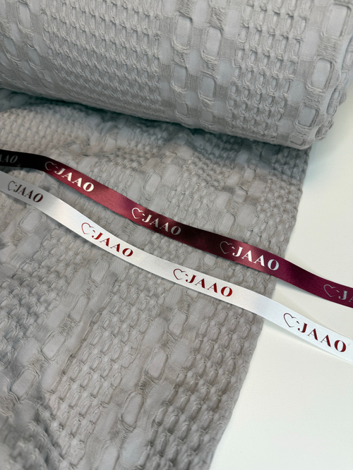 Шелковистая вафля цвет платина