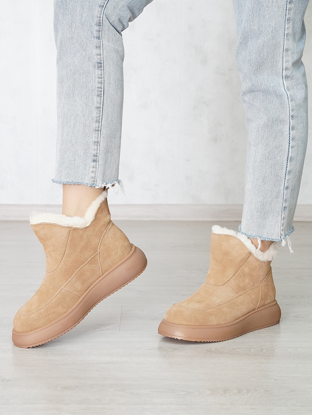 Полусапожки женские зимние