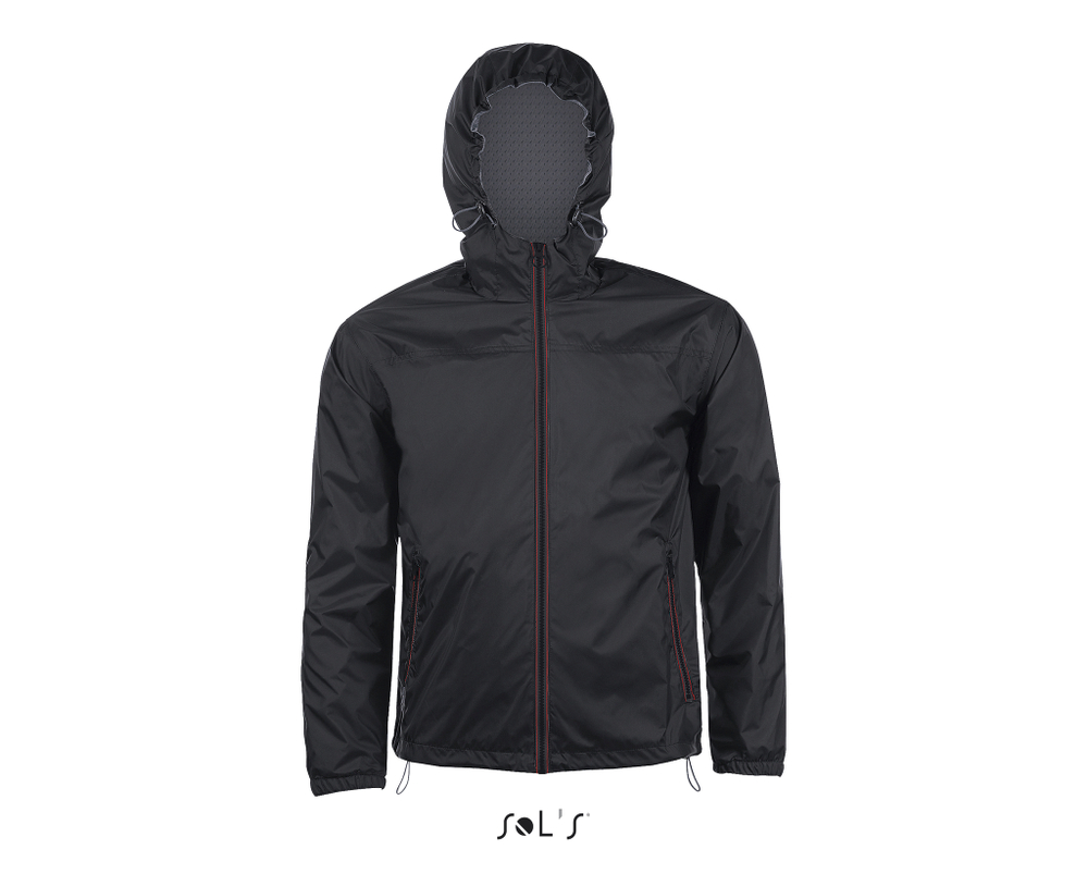 Ветровка SKATE Чёрный  XS