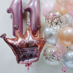 Сет шаров «Корона для принцессы»