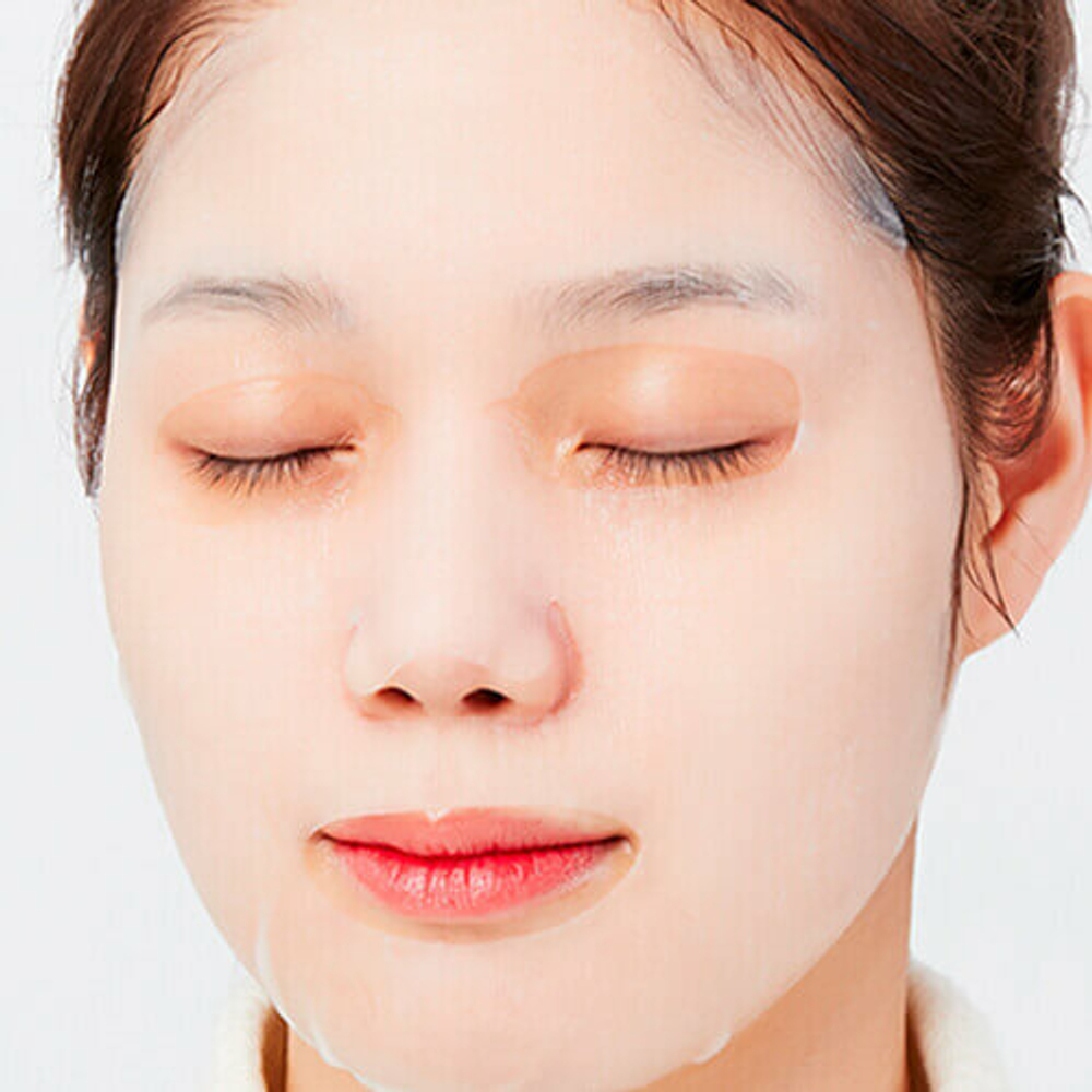 Гипоаллергенная тканевая маска для осветления кожи JMsolution Mama Pureness Mela Clear Mask Plus