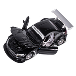 Модель 1:24 BMW Z4 GT3, черный, откр. двери, капот, свет, звук
