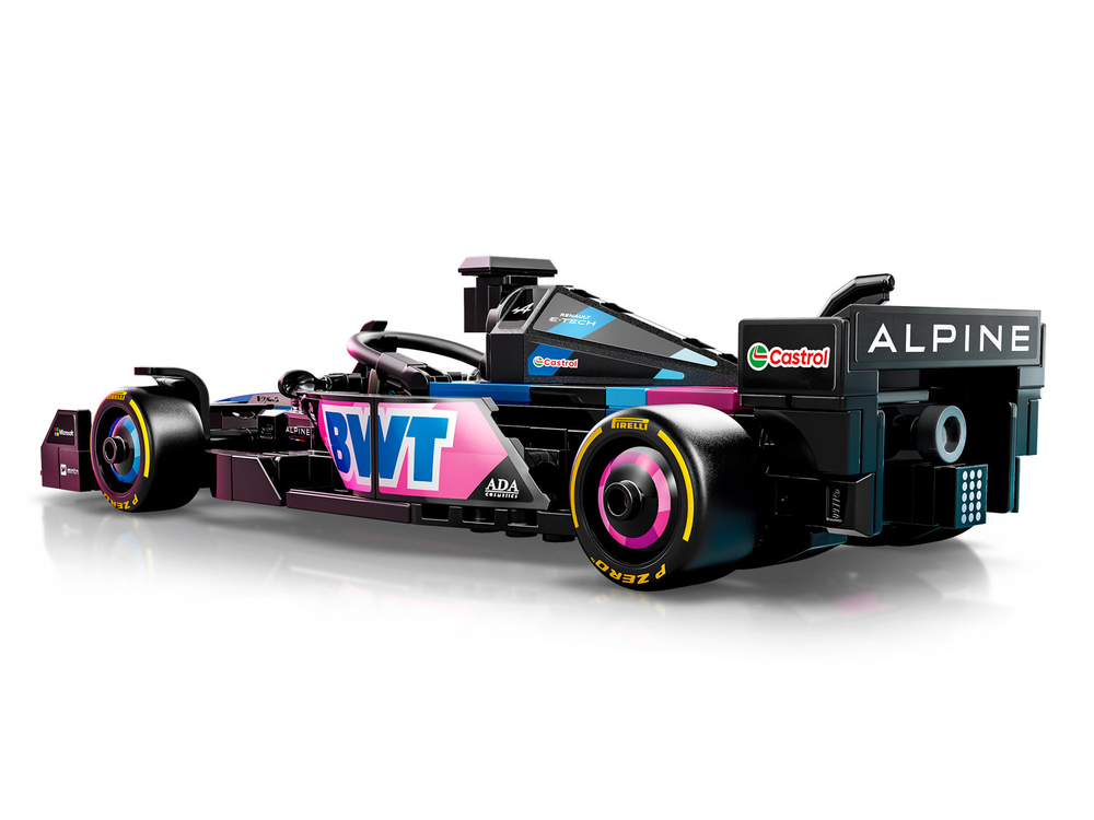 LEGO Speed Champions 77248 «BWT Alpine F1 Team A524» — официальный болид Формулы-1