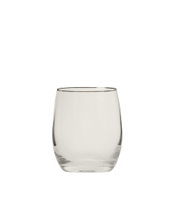 Zara Home стакан из стекла, цвет серебристый, 10 см