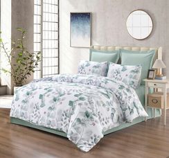 Дакота (зеленая) КПБ модерн Евро 4н