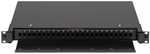 Кросс оптический стоечный 19" выдвижной 1U NikoMax NMF-RP24SC-TS-P1-1U-BK