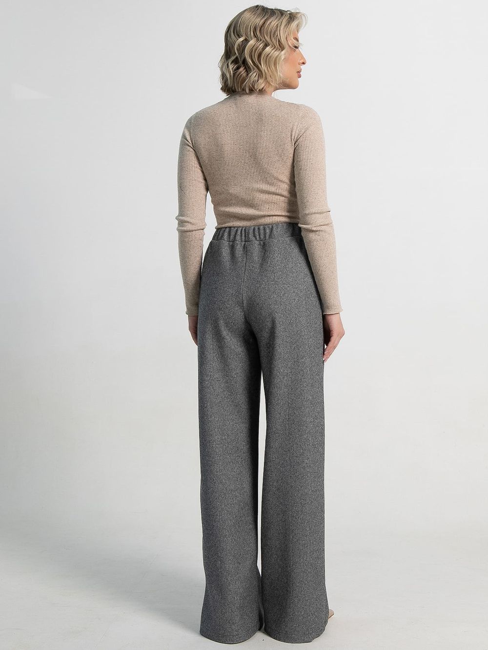 Брюки Космо (черно-белые) Б15221-1М LT Collection