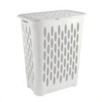 Корзина для белья Keeplex Light с откидной крышкой 37л 42,2х29х51,5см белое облако