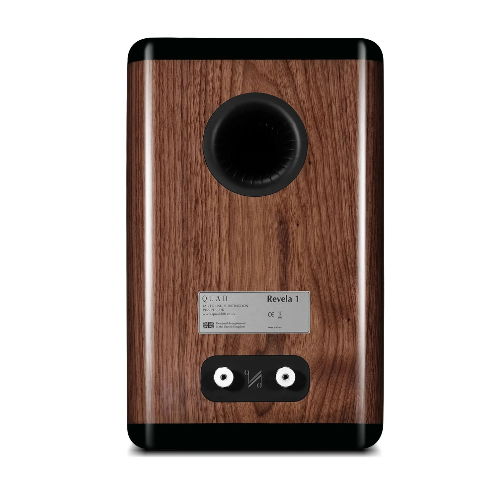 Полочная акустика Quad Revela 1 Walnut Black