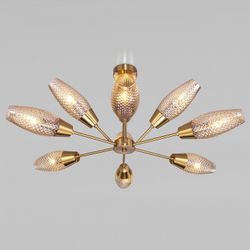 Люстра на штанге Eurosvet Thalia 60140/9 золото